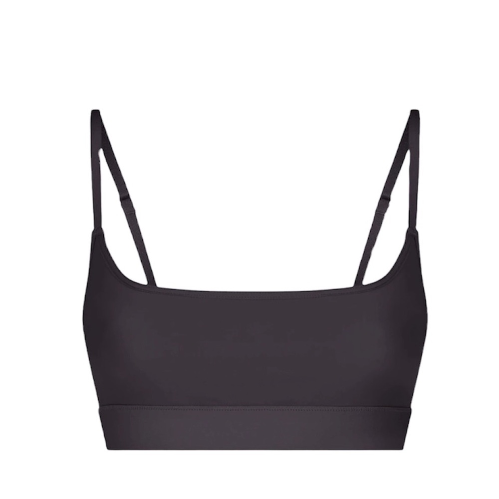 NWT HEIST The Invisible Scoop Bralette in Black